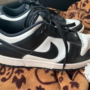 Womens Nike Black and White low funk Sneakers